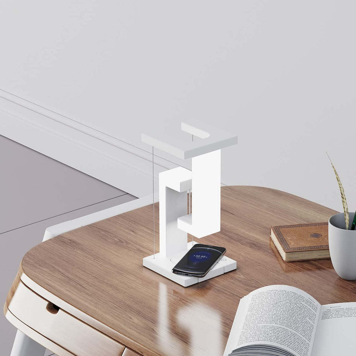 Wireless Charging Suspension Table Lamp
