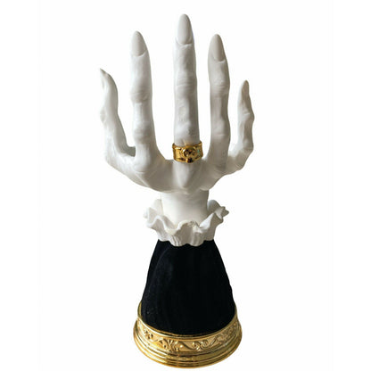 Halloween Palm Candle Holder | Witch Hand Tray Decoration for Home Decor