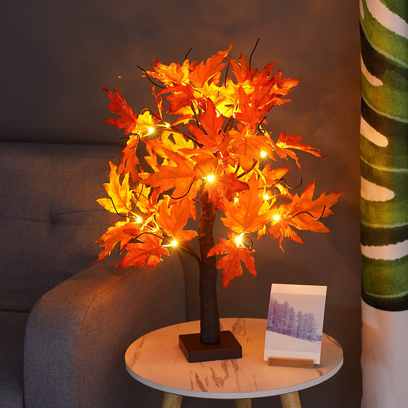 LED Thanksgiving Lights | Maple Leaf Home Decorative String Lights