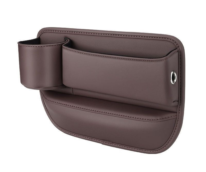 Car leather cup holder gap bag