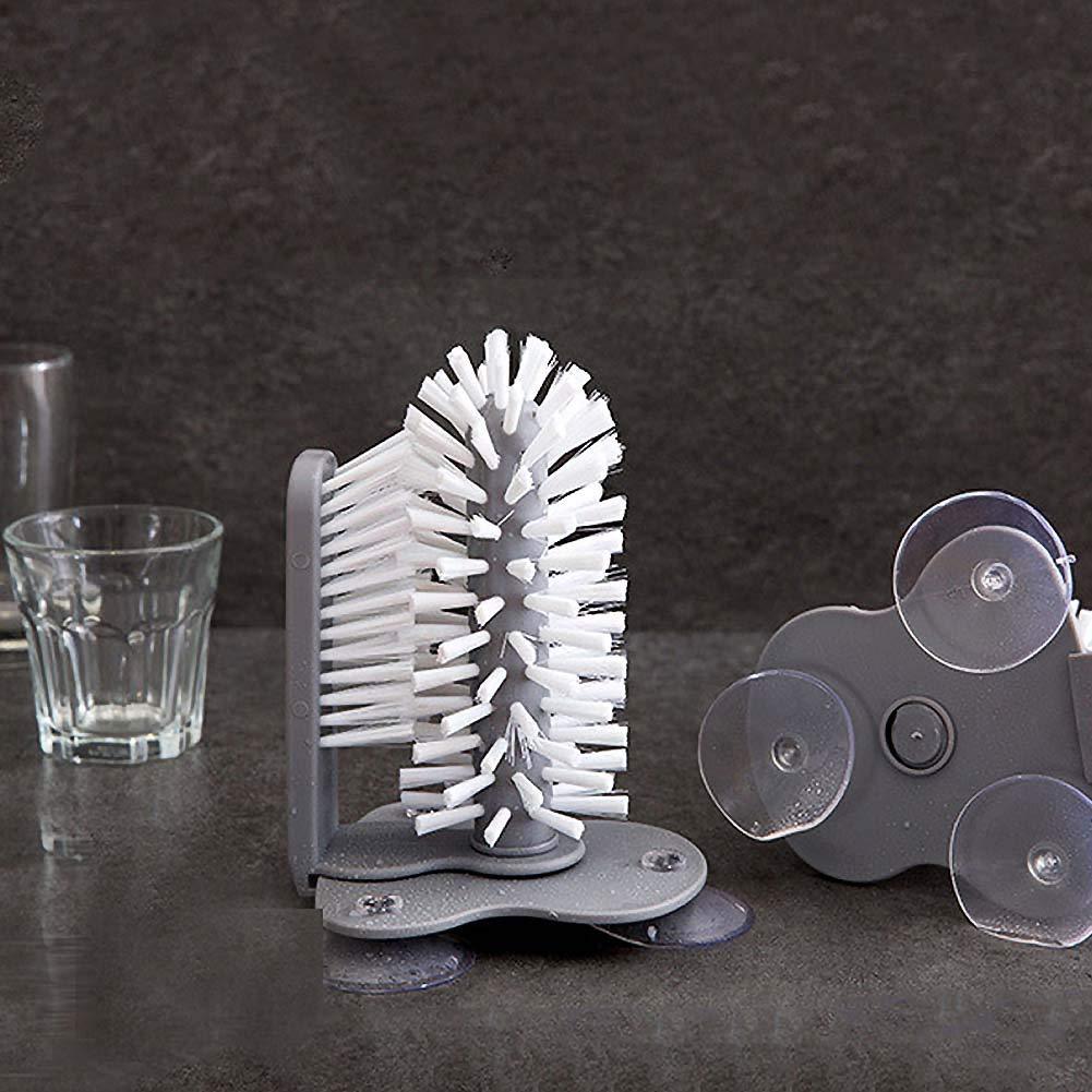 2 In 1 Cup Scrubber Glass Cleaner