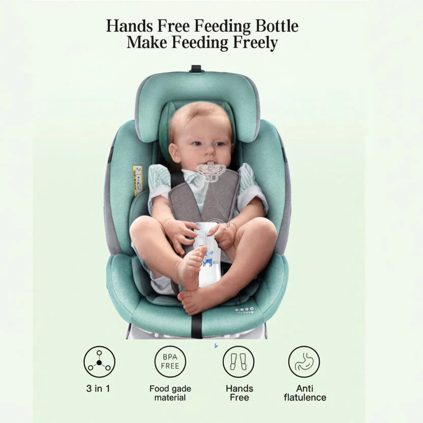 hands-free baby bottle