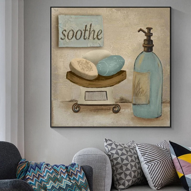 Aesthetic Retro Canvas Painting Wall Decor