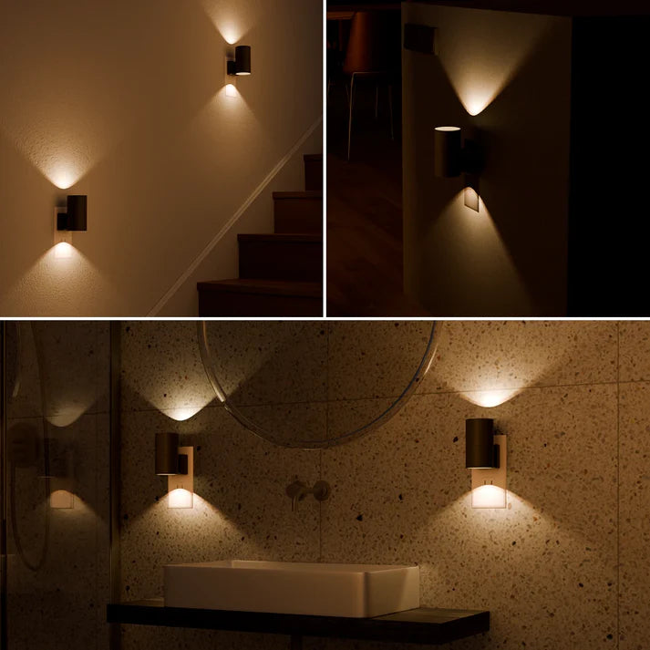 Modern LED Night Light Plug Into Wall with Light Sensor