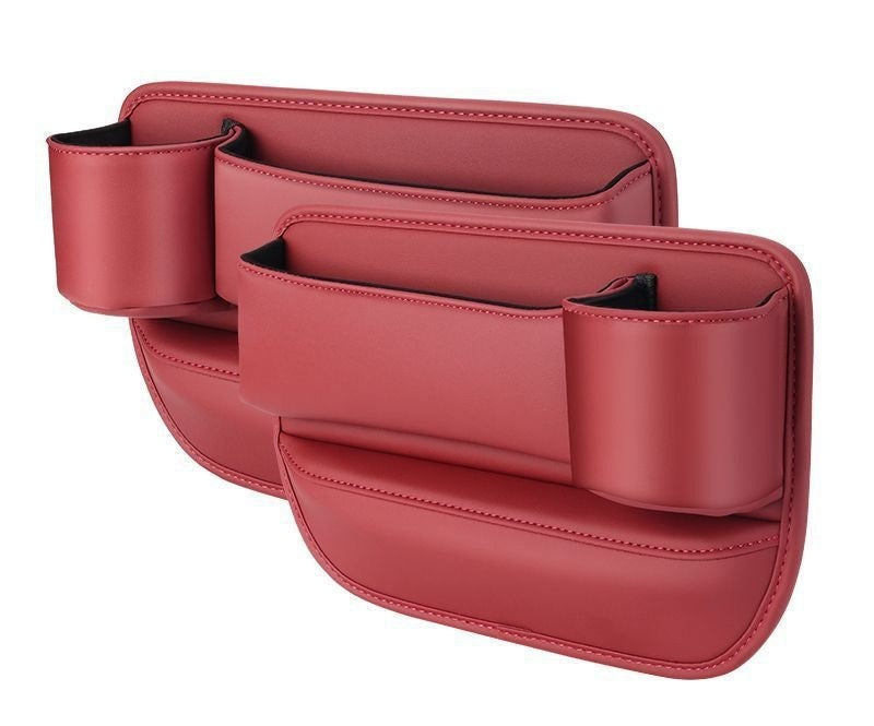 Car leather cup holder gap bag